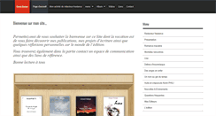 Desktop Screenshot of carnet-d-auteur.com